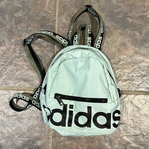 Adidas Mint green mini backpack